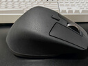 羅技（Logitech）大師系列 MX Master 3S 無(wú)線(xiàn)藍牙鼠標 人體工學(xué) 辦公 靜音鼠標 高端 石墨黑 帶無(wú)線(xiàn)接收器 曬單實(shí)拍圖