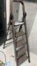 奧鵬梯子家用五步折疊梯加厚鋁合金室內(nèi)戶外登高爬梯樓梯人字梯工程梯 曬單實拍圖