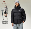 駱駝火山羽絨服防潑水鴨絨男女加厚戶(hù)外保暖冬季面包服 M34CR07674B 曬單實(shí)拍圖