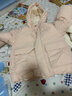優(yōu)衣庫童裝男童女童高性能復合連帽外套/保暖厚衣服473309 11 粉紅色 110 曬單實(shí)拍圖