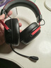 iKF V11 Pro7.1四模無(wú)線(xiàn)游戲耳機頭戴式7.1環(huán)繞音效藍牙有線(xiàn)電競專(zhuān)用三角洲FPS無(wú)畏契約辨位 黑紅色 曬單實(shí)拍圖
