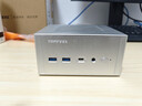 極夜/TOPFEEL【DeskOne T2】全鋁迷你主機電腦mini小微型PC安靜便攜H255/HX370 銳龍 7 H 255+32G+1T 皓月琉銀 曬單實(shí)拍圖