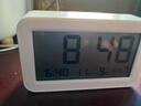 得力（deli）兒童節禮物多功能電子鬧鐘兒童臥室智能床頭鐘開(kāi)學(xué)學(xué)生專(zhuān)用起床神器白LE102開(kāi)學(xué)必備禮物 曬單實(shí)拍圖