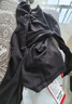 哥弟（GIRDEAR）女裝新款時(shí)尚簡(jiǎn)約百搭小立領(lǐng)微彈力套頭發(fā)熱衣130136 黑色 L 4碼 曬單實(shí)拍圖