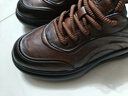 夢(mèng)特嬌（MONTAGUT）法國男鞋2025秋冬款休閑鞋男士百搭運動(dòng)鞋男商務(wù)正裝皮鞋男真皮 棕色-透氣牛皮 （清倉價(jià)） 39 對應運動(dòng)鞋40碼 曬單實(shí)拍圖