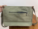 回力（Warrior）大容量帆布單肩包包女式2025新款斜挎包大學(xué)生上課通勤郵差包 綠色 曬單實(shí)拍圖