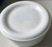 國玥純白骨瓷蒸蛋碗家用陶瓷釉下彩蛋羹碗帶蓋上班飯盒保溫蒸飯碗蓋碗 純白帶蓋蒸蛋碗3件套（456都有） 曬單實(shí)拍圖