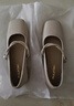 木林森女鞋百搭淺口樂(lè )福鞋舒適休閑鞋氣質(zhì)優(yōu)雅風(fēng)女士單鞋 米 38  曬單實(shí)拍圖