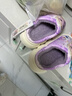 迪士尼（Disney）兒童棉拖鞋秋冬寶寶室內拖鞋女童新款鞋子愛(ài)莎卡通拖鞋 淺紫 17 曬單實(shí)拍圖