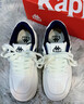 KAPPA卡帕女鞋厚底板鞋女2025秋冬新款百搭小白鞋復古休閑運動(dòng)板鞋子女 經(jīng)典白/海昌藍 38 曬單實(shí)拍圖