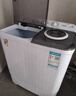 小鴨牌洗衣機半自動(dòng)雙桶雙缸家用大容量小型租房宿舍波輪脫水甩干兩用雙杠省電老式強動(dòng)力易操作以舊換新 8.5公斤【洗5.5+脫3.0｜強勁電機全國聯(lián)?！?曬單實(shí)拍圖