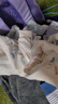 舒貝怡2件裝嬰兒衣服新生兒連體衣男女滿(mǎn)月哈衣春秋周歲爬爬服  80cm 曬單實(shí)拍圖