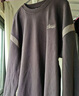 京東京造衛衣男圓領(lǐng)長(cháng)袖t恤秋季外套潮流衣服打底衫男裝 霧霾藍 XL 曬單實(shí)拍圖