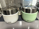 ymer雙層保溫桶飯盒超長(cháng)提桶上班族學(xué)生帶飯自營(yíng)新款不銹鋼裝湯壺碗 曬單實(shí)拍圖