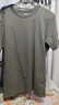 優(yōu)衣庫合作款男女裝正肩大師T圓領(lǐng)T恤短袖棉質(zhì)休閑475356 475356/56橄欖色 M 曬單實(shí)拍圖