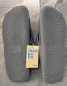 名創(chuàng  )優(yōu)品（MINISO）軟云系列浴室拖鞋 灰色41-42碼 曬單實(shí)拍圖