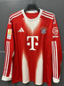GIOIO25-26拜仁慕尼黑主場(chǎng)球迷版球衣長(cháng)袖足球服 9號凱恩印號球衣 XL 曬單實(shí)拍圖