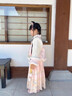 安妮優(yōu)兒（Anneyol）馬面裙女童漢服冬季2025新款古裝兒童秋冬裝國風(fēng)加厚旗袍裙拜年服 粉色 130 曬單實(shí)拍圖