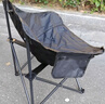 樂(lè )優(yōu)佰易 戶(hù)外折疊椅黑 釣魚(yú)椅折疊露營(yíng)凳子月亮椅便攜靠背椅躺椅加高 曬單實(shí)拍圖