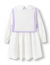 巴拉巴拉兒童連衣裙女童秋裝學(xué)院風(fēng)娃娃領(lǐng)大童兩件套 白色調00411 160 cm 曬單實(shí)拍圖