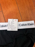 Calvin Klein內衣男士三條裝循環(huán)提花腰邊ck舒適純色棉質(zhì)微彈貼身三角內褲男 998-太空黑/椰青灰/月光白 3條 M 曬單實(shí)拍圖