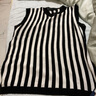 香奈兒同款2026年新款夏季簡(jiǎn)約復古黑白條紋百搭圓領(lǐng)背心 黑白條紋 XL （125-140斤） 曬單實(shí)拍圖
