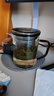 美斯尼 茶壺玻璃泡茶壺茶水分離加厚熱帶過(guò)濾茶具辦公家用分茶器泡茶器 320ml 墨客杯 曬單實(shí)拍圖