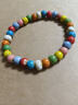 南啵丸景德鎮高溫陶瓷手串彩虹守護串珠手鏈時(shí)尚簡(jiǎn)約手鏈送女友生日禮物 單圈 多巴胺手鏈 曬單實(shí)拍圖