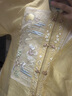 重回漢唐溶溶月豎領(lǐng)對襟襖馬面裙套裝原創(chuàng  )明制漢服女款秋冬款 淺黃色豎領(lǐng)對襟襖/預售 付款45天 S 曬單實(shí)拍圖