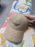蒙口比鄰新款羊羔毛帽子女士秋冬季時(shí)尚百搭毛絨鴨舌帽加厚保暖棉帽棒球帽 米色 均碼 成人均碼可調節 曬單實(shí)拍圖