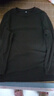 班尼路打底衫女裝外套保暖修身長(cháng)袖t恤半高領(lǐng)秋衣潮流時(shí)尚新款上衣服1 黑#純色 【親膚柔軟】 S 曬單實(shí)拍圖