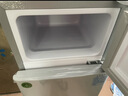 華寶小冰箱小型家用出租房用冷藏冷凍兩用一級能效節(jié)能省電迷你宿舍寢室辦公室二門電冰箱 【一級能效】68L銀色【三天不到一度電】 曬單實拍圖