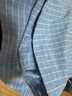 黃河口老粗布四件套純棉全棉加厚純色條紋方格被套床單四件套 家紡床上四件套 小格子淡藍色 1.8/2.0米床四件套/被套2.0*2.3 曬單實(shí)拍圖