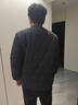 男士棉衣冬季加絨加厚校服內膽打底保暖神器新款棉襖短款棉服外套 黑色-專(zhuān)柜品質(zhì) XL 建議120-140斤 曬單實(shí)拍圖