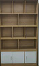 金祿緣簡(jiǎn)易書(shū)柜多層靠墻辦公室客廳收納柜家用置物架學(xué)生木柜子落地書(shū)架 【升級加厚】3門(mén)田園橡木120公分 新升級加厚加深版 30公分分深度 曬單實(shí)拍圖
