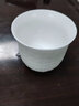 金鑲玉 白瓷茶杯 杯子品茗杯大號主人杯功夫茶具配件 羊脂玉瓷百福杯 曬單實(shí)拍圖