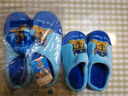 汪汪隊立大功（PAW PATROL）汪汪隊兒童棉拖鞋男童秋冬季可愛(ài)防滑家居卡通女寶寶棉鞋毛毛拖鞋 （升級款）1807汪汪隊藍色阿奇 24 內長(cháng)24cm 260碼 曬單實(shí)拍圖