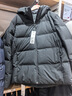 優(yōu)衣庫男裝女裝無(wú)縫羽絨連帽外套夾克羽絨服25秋冬新款478279 09 黑色 L 曬單實(shí)拍圖