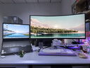 海信34英寸帶魚(yú)屏 200Hz高刷 1000R曲率 內置音響 氛圍燈 HDR400 WQHD曲面電競屏 顯示器34G6K Pro 曬單實(shí)拍圖