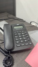 得力電話(huà)機座機 固定電話(huà)座機 辦公家用 家庭有線(xiàn)電話(huà) 來(lái)電顯示 雙接口 免電池 GP666黑 曬單實(shí)拍圖