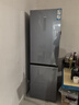 海爾（Haier）冰箱410升家用二門(mén)雙開(kāi)門(mén)零距離自由嵌入全空間保鮮一級雙變頻BCD-410WLHC214GXU1(灰)國家補貼20% 曬單實(shí)拍圖