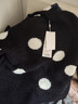 ONLY 2024秋季甜美百搭休閑波點(diǎn)圓領(lǐng)含羊毛針織衫女|124313032 曬單實(shí)拍圖