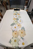 慕莉橢圓形餐桌布防水防油防燙免洗PVC臺布桌布高檔桌墊茶幾桌布新款 升級防水防油-秋霜白玉 140*180cm適合80*130左右餐桌 曬單實(shí)拍圖
