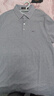 雅戈爾（YOUNGOR） T恤男士 夏季青年男士商務(wù)休閑短袖T恤 VSPC533066DCA 灰色 2XL 曬單實(shí)拍圖