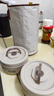 蘇泊爾（SUPOR）蘇泊爾316不銹鋼保溫飯盒上班族專(zhuān)用微波爐加熱多 三層典雅白1400ml送餐具保 曬單實(shí)拍圖