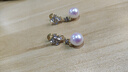 沄汧珍珠耳飾耳環(huán)耳夾無(wú)耳洞女生日禮物輕奢小眾2025新款耳墜首飾飾品 鋯石珍珠蚊香盤(pán)耳夾 曬單實(shí)拍圖