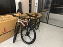 鳳凰官方旗艦店山地自行車(chē)男女士變速單車(chē)青少年學(xué)生越野公路賽車(chē)途瑞 鋁架【三刀/油碟剎】消光黑 26寸【適合160-185cm】 24速 曬單實(shí)拍圖