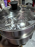 美的（Midea）蒸鍋304不銹鋼蒸煮兩用湯鍋饅頭包子家用蒸籠鍋蒸大閘蟹螃蟹 曬單實(shí)拍圖