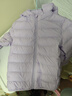 優(yōu)衣庫童裝男女童PUFFTECH空氣棉服可機洗連帽外套排骨棉服478123 71 淺藍紫色 130 曬單實(shí)拍圖