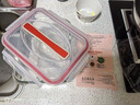 Glasslock進(jìn)口鋼化玻璃手提型便攜大容量冰箱冷藏保鮮收納盒密封防潮2500ml 曬單實(shí)拍圖